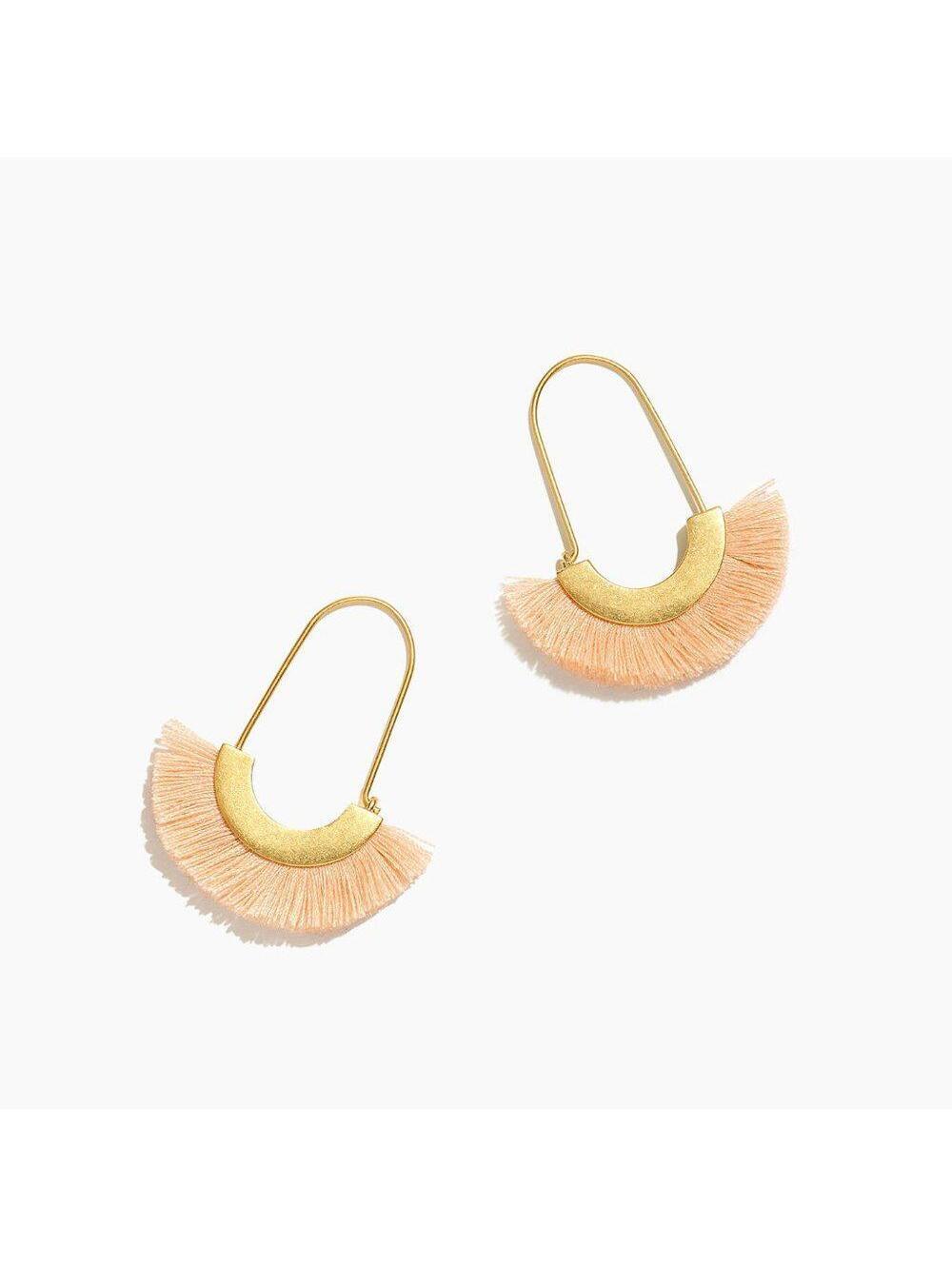 Madewell Arc Wire Fringe Earrings